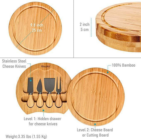 Bamboo Cheese Board